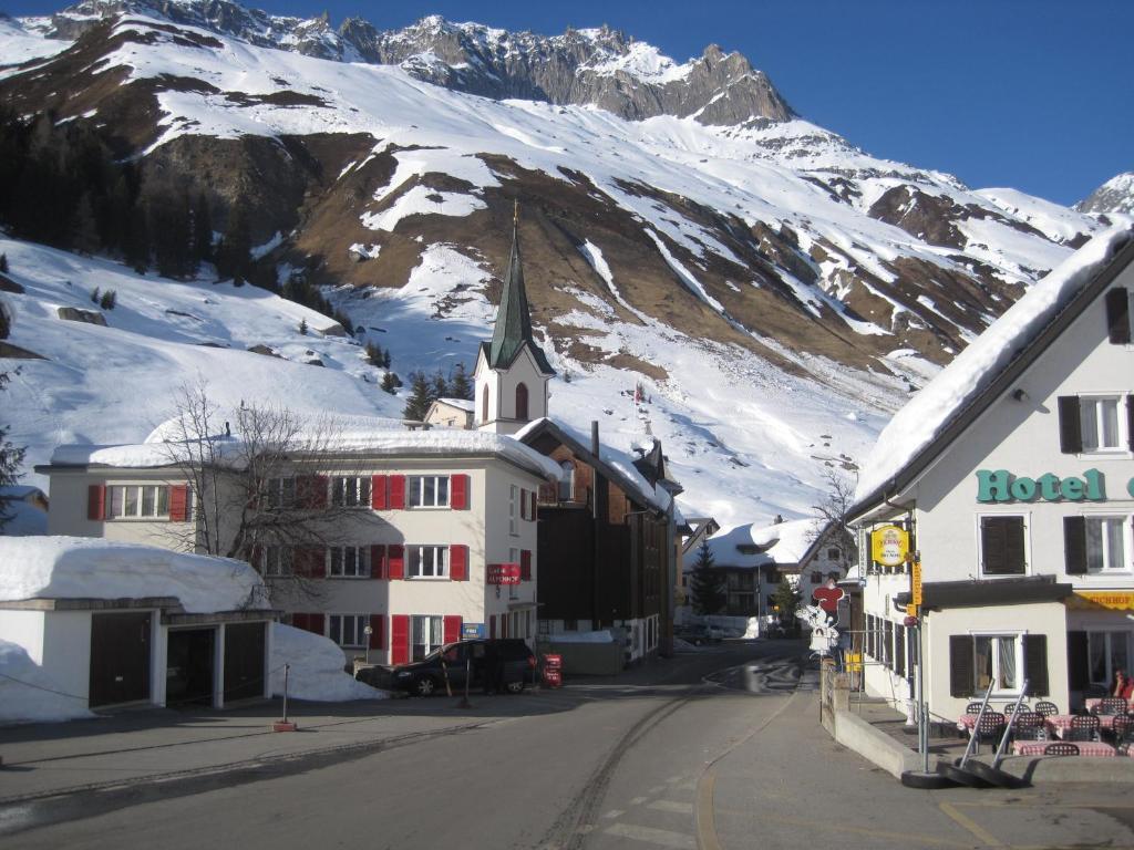 Hotel Des Alpes Realp Exterior foto